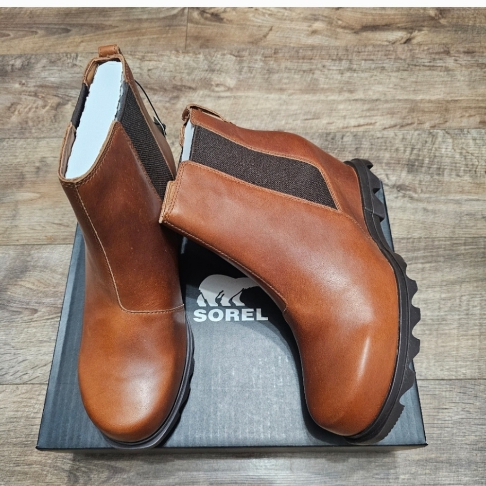 Sorel Joan Arctic wedge III WP boots women's size 11 - Picture 4 of 10